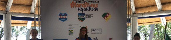 Atleta baiana se destaca em primeira etapa da maratona aquática