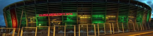 Arena Fonte Nova ganha iluminação especial no Dia Mundial do Meio Ambiente