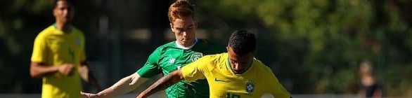 Brasil vence a Irlanda e vai disputar a final do Torneio de Toulon contra o Japã