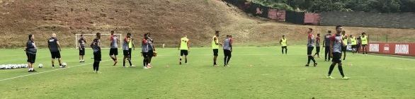 Sem folga: Vitória encerra semana e divulga cronograma de trabalhos na Toca