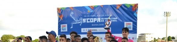 Bahia é tricampeão da 9ª edição da Copa Metropolitana sub-15