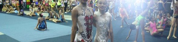 Atletas de ginástica rítmica participam de Campeonato Brasileiro 