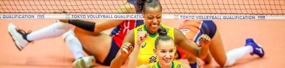 Brasil vence dominicanas no tie-break, e vôlei feminino garante vaga em Tóquio