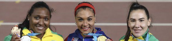 Brasil consegue dobradinha no pódio do lançamento de disco 