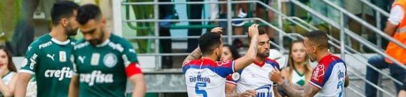 Bahia empata com o Palmeiras no Allianz