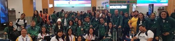 Delegação brasileira entra na Vila dos Atletas para os Jogos Parapan-Americanos 