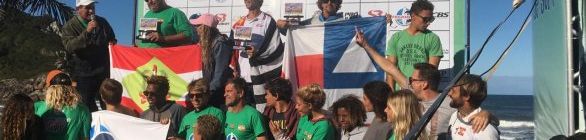 Bahia fica em terceiro lugar no Circuito Brasileiro de Surf, em Santa Catarina