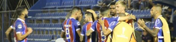 Bahia bate o Nacional- fora de casa e garante vaga na segunda fase Sul-America