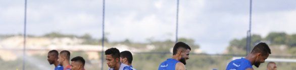 Bahia finaliza semana de preparação com treino físico no CT Evatisto de Macedo