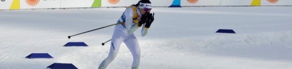Jaqueline Mourão é prata em competição de esqui cross country na Sérvia