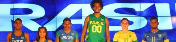 Atletas não olímpicos apresentam uniformes do Brasil para Londres