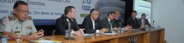 Segurança na Copa reúne três esferas de poder