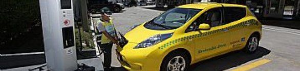 Posto Petrobras com carga rápida para veículos elétricos