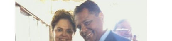 Antonio Brito convida a presidenta Dilma para participar do Congresso.