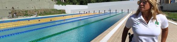 Atletas baianos estreiam piscina olímpica de Salvador