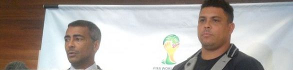 Com Ronaldo no COL, Romário diz que Copa 2014 agora tem uma ‘cara’