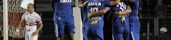 Cruzeiro faz 2 a 0 no São Paulo no Morumbi e fica perto da vaga na Copa do Brasi