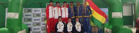 Atletas franciscanos conquistaram 3° lugar do Campeonato Sul-Americano de Karatê